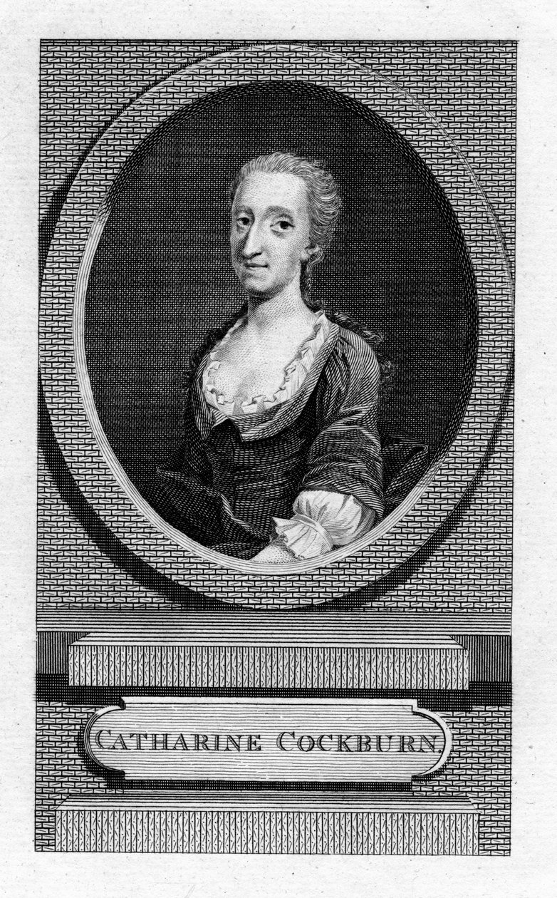 Catharine Trotter Cockburn 1679-1749, skotsk romanforfatter, dramatiker og filosof, 1800-tallet av Unbekannt