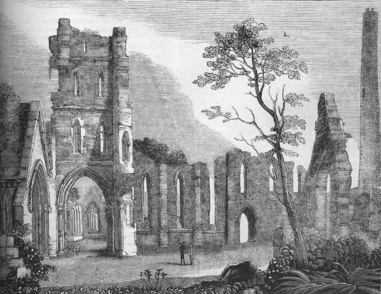 Katedralen i Kildare, 1845 av Unbekannt