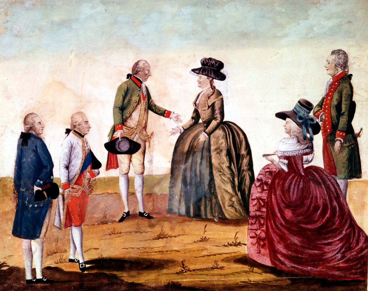 Katarina II, den store keiserinne av Russland 1729-96, 1787 av Unbekannt