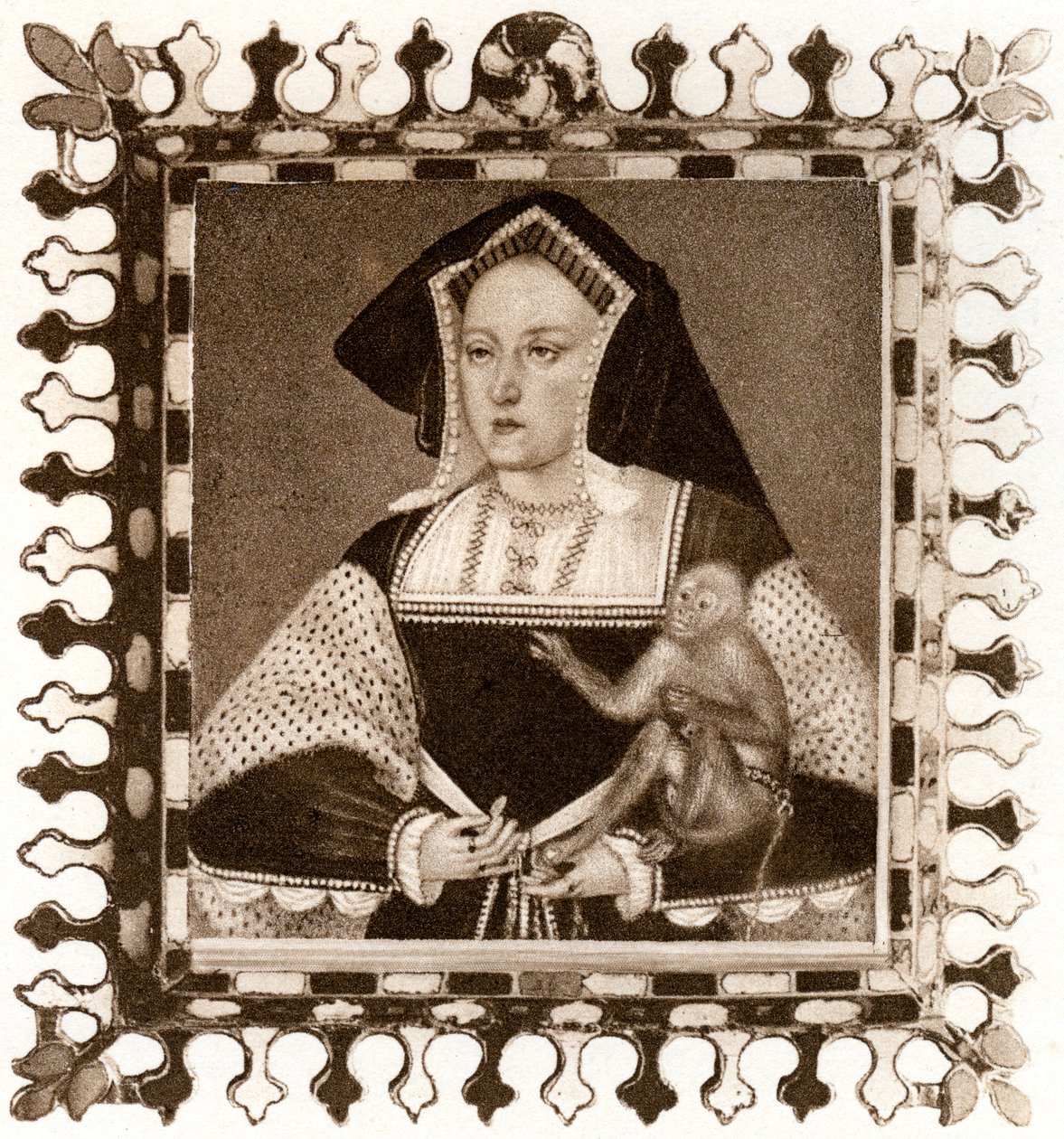 Katarina av Aragon, 1500-tallet, 1902 av Unbekannt