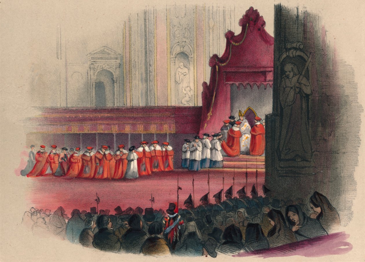 Cattedra, 1800-tallet av Unbekannt