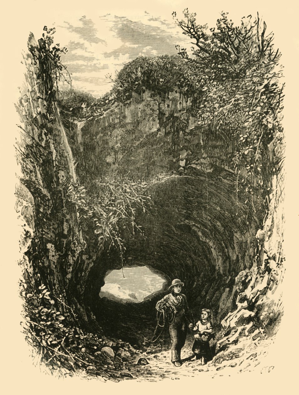 Hule ved Pegwell Bay, 1898. av Unbekannt