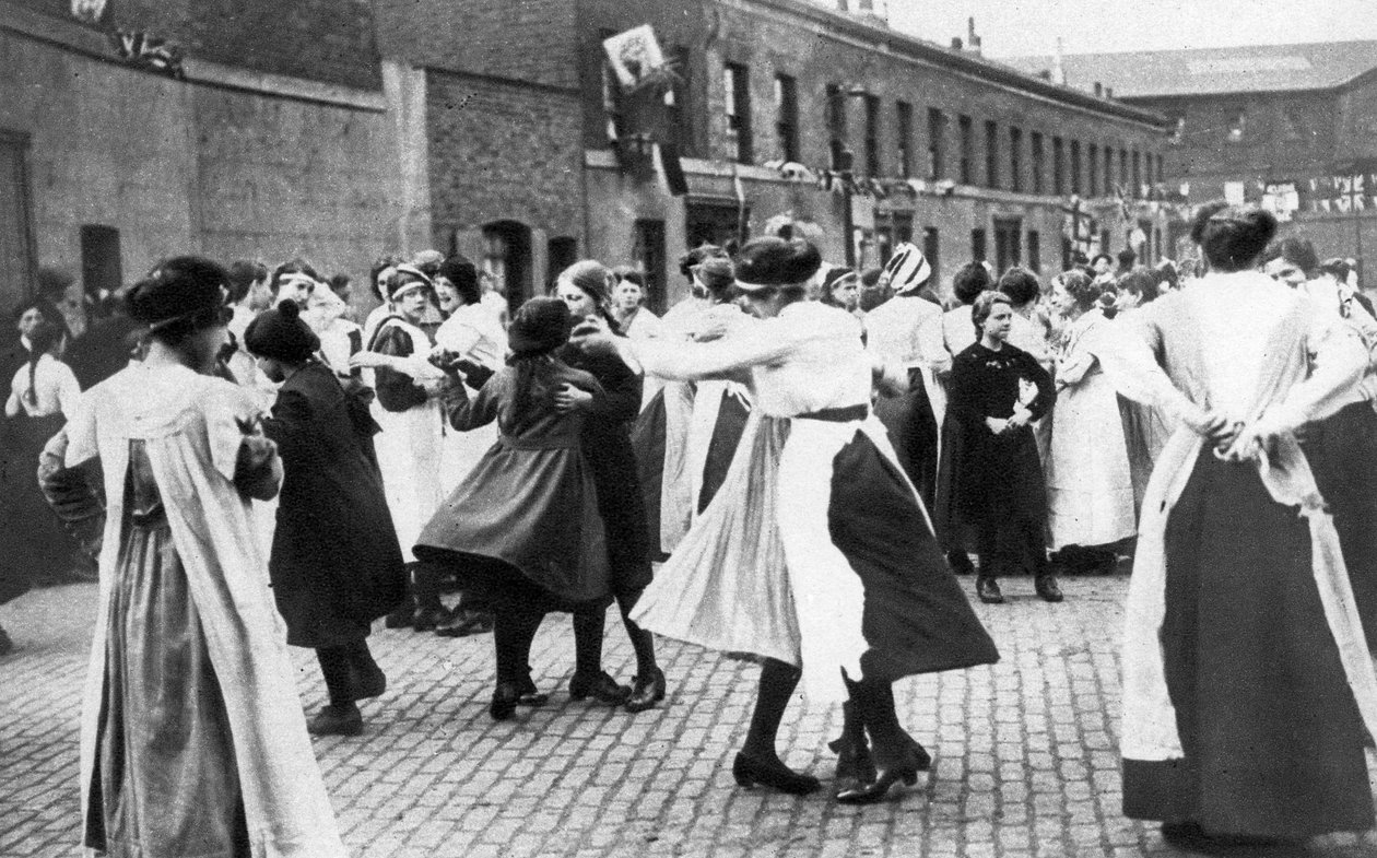 Feirer slutten av første verdenskrig, 1918, 1935 av Unbekannt