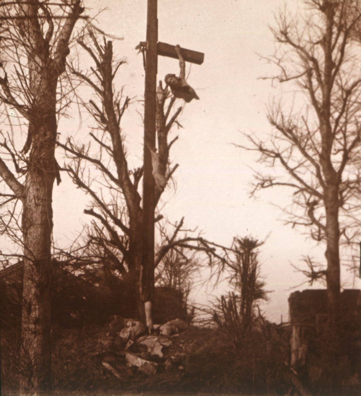 Kirkegård i Arras, Nord-Frankrike, c1914-c1918 av Unbekannt