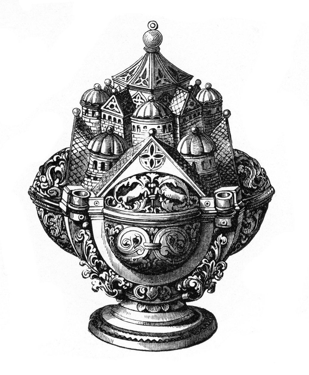 Røkelseskar, 1000-tallet, 1870 av Unbekannt