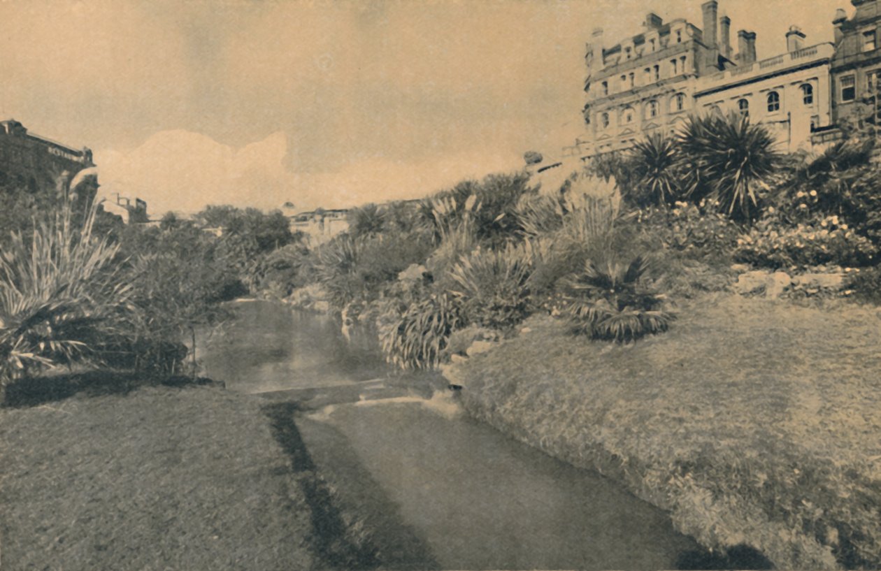 Central Pleasure Gardens, med utsikt mot The Square, 1929 av Unbekannt