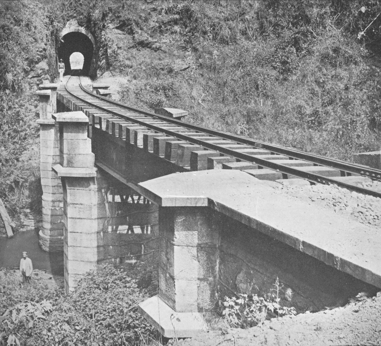 Central Railway of Brazil: Tunnelering gjennom Serra do MAR, 1914 av Unbekannt
