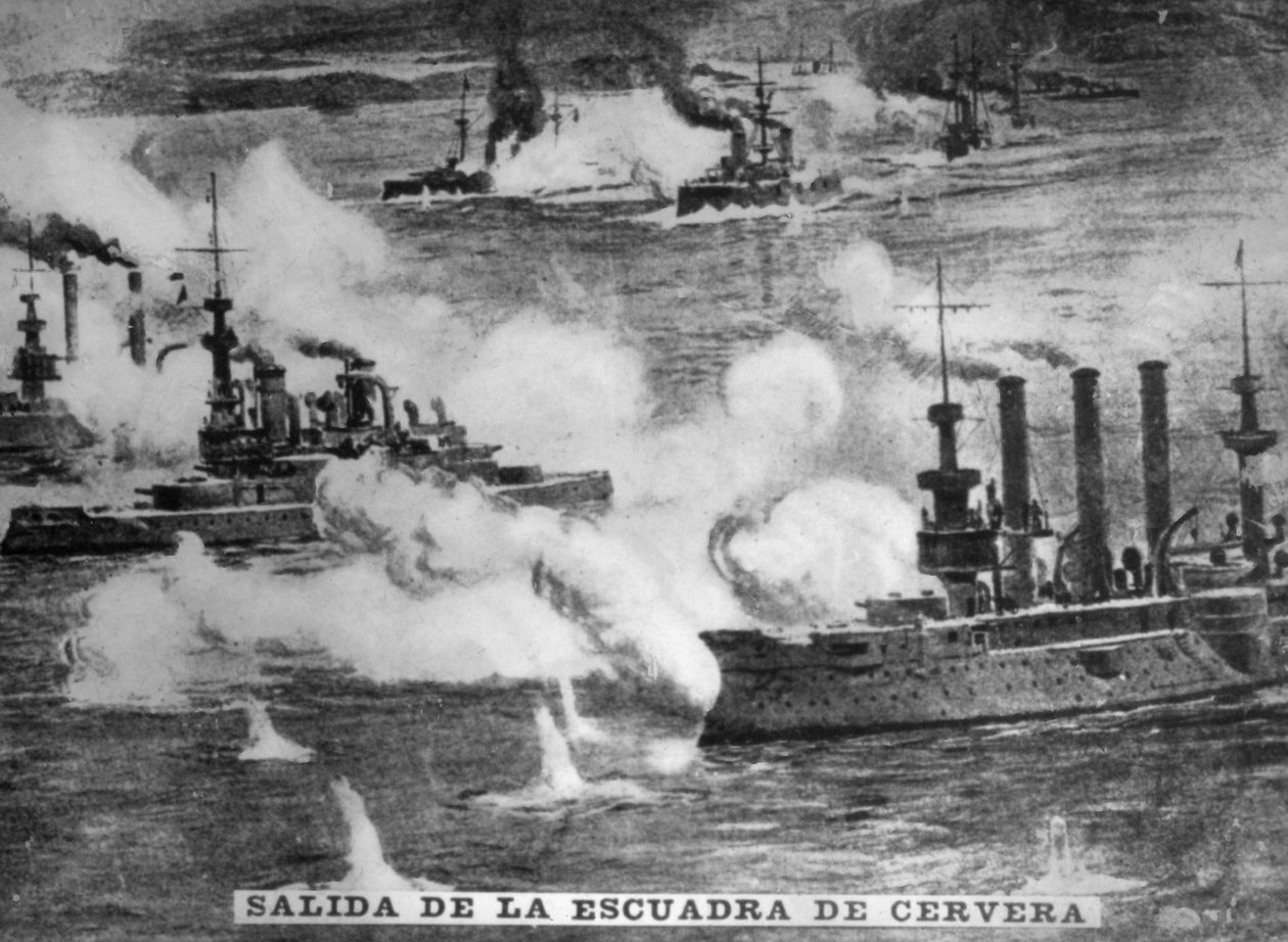 Cerveras skvadron, 1898, 1920-tallet av Unbekannt