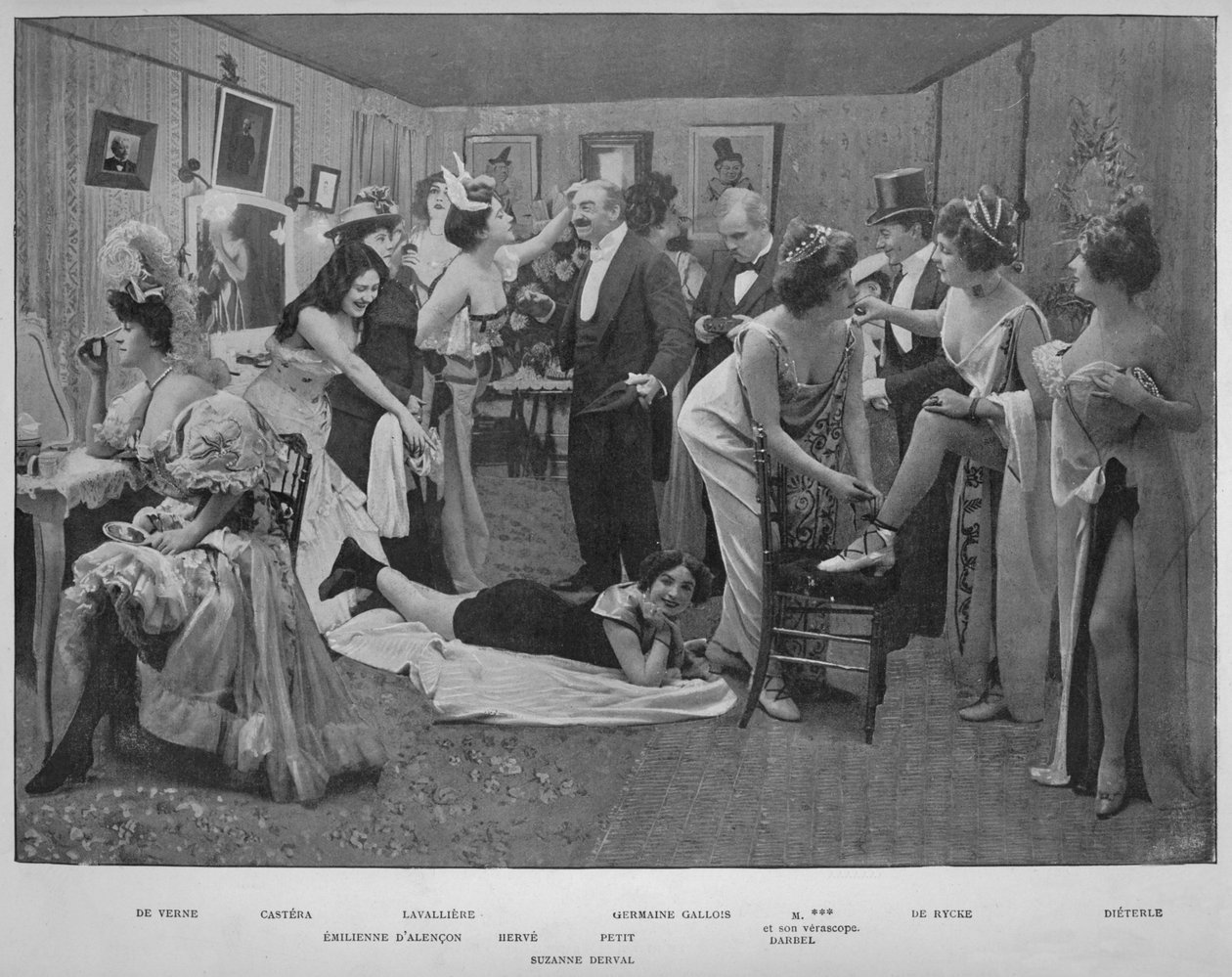 Disse damene har det gøy, 1900 av Unbekannt