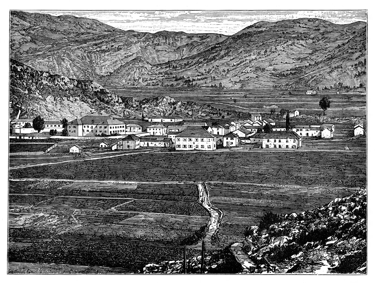 Cetinje, Montenegro, ca 1890 av Unbekannt