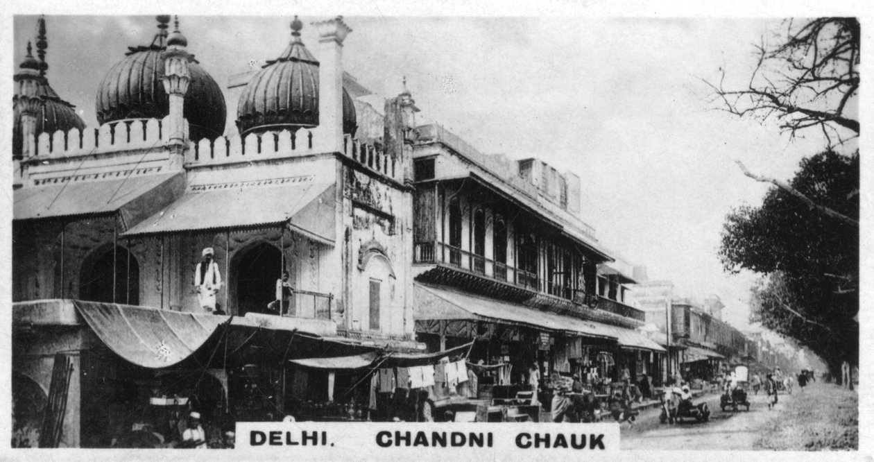 Chandni Chowk, Delhi, India, c1925 av Unbekannt