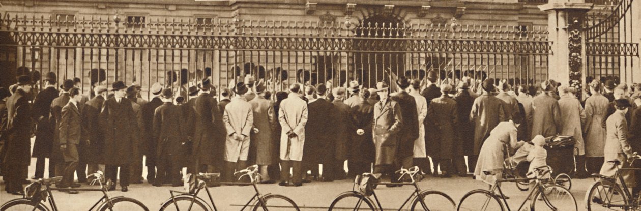 Vaktskifte, Buckingham Palace, 4. desember 1936 1937 av Unbekannt