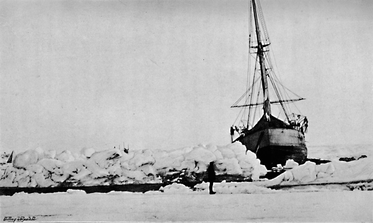 Channel Astern of the Fram. juni 1895, 1897 av Unbekannt