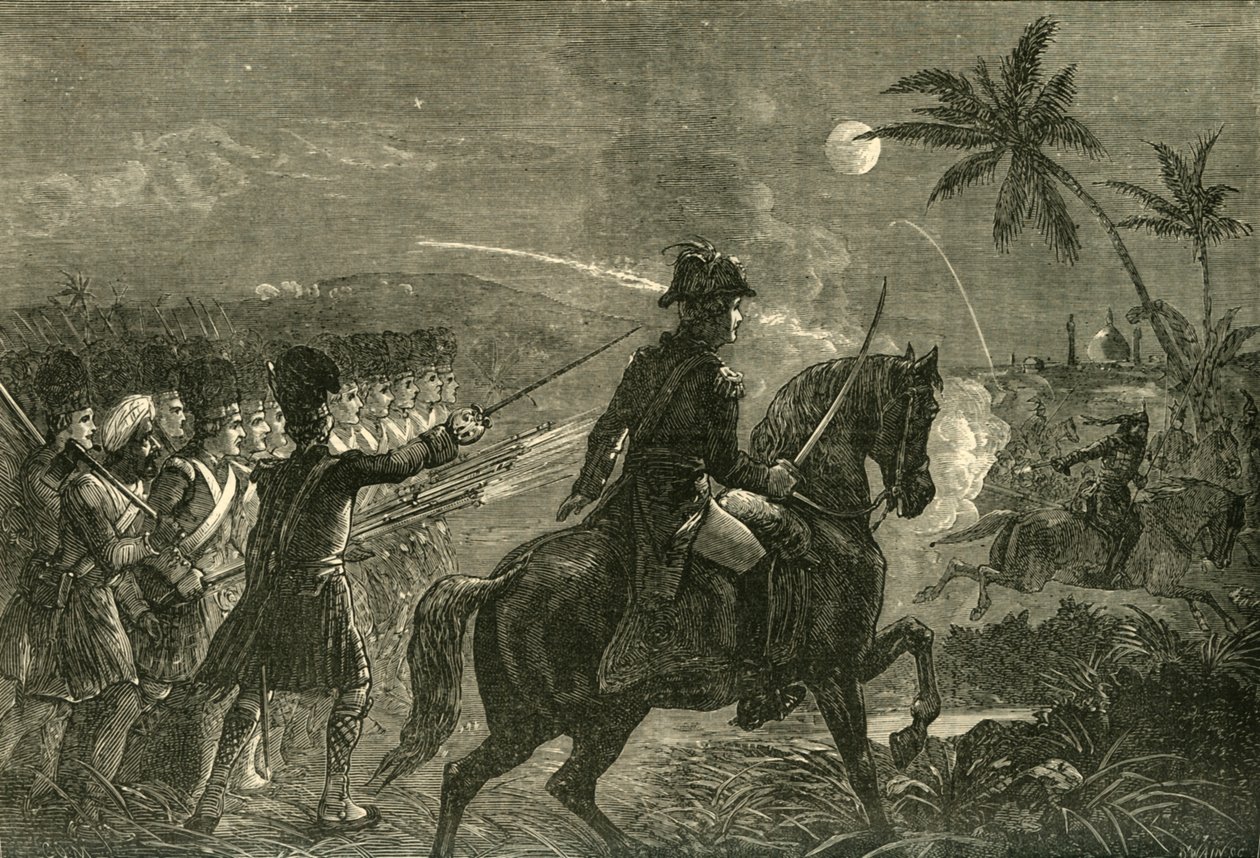 Anklagen for Highlanders ved Seringapatam, 1799, 1890. av Unbekannt