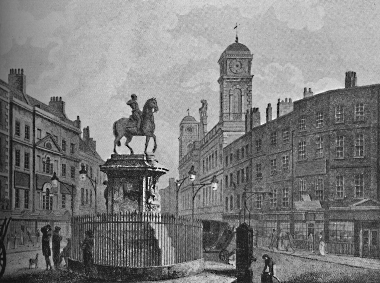 Charing Cross og Northumberland House, 1907 av Unbekannt