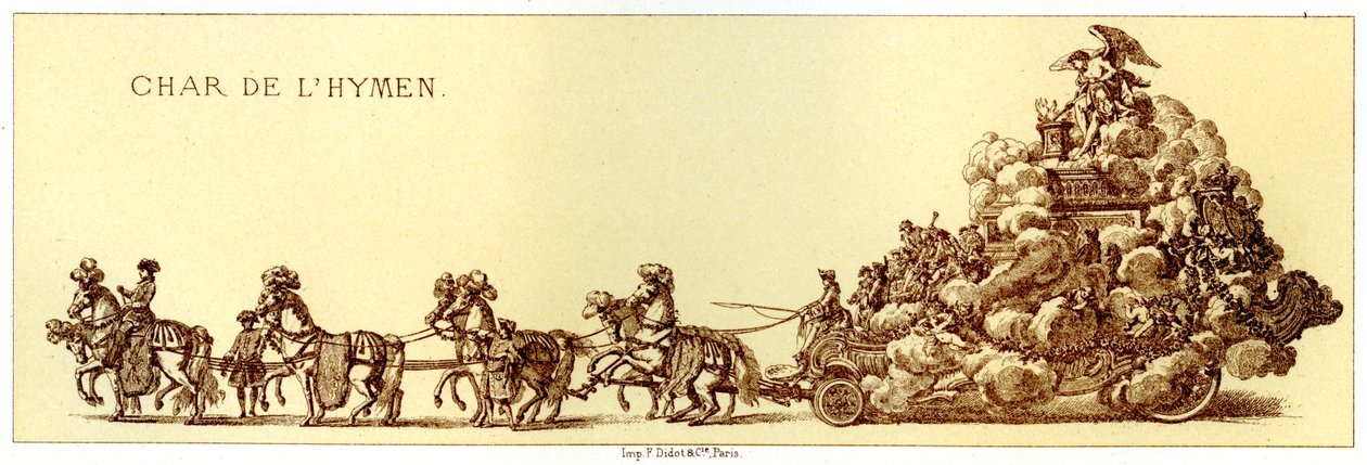 Chariot of the Hymen, 1885 av Unbekannt