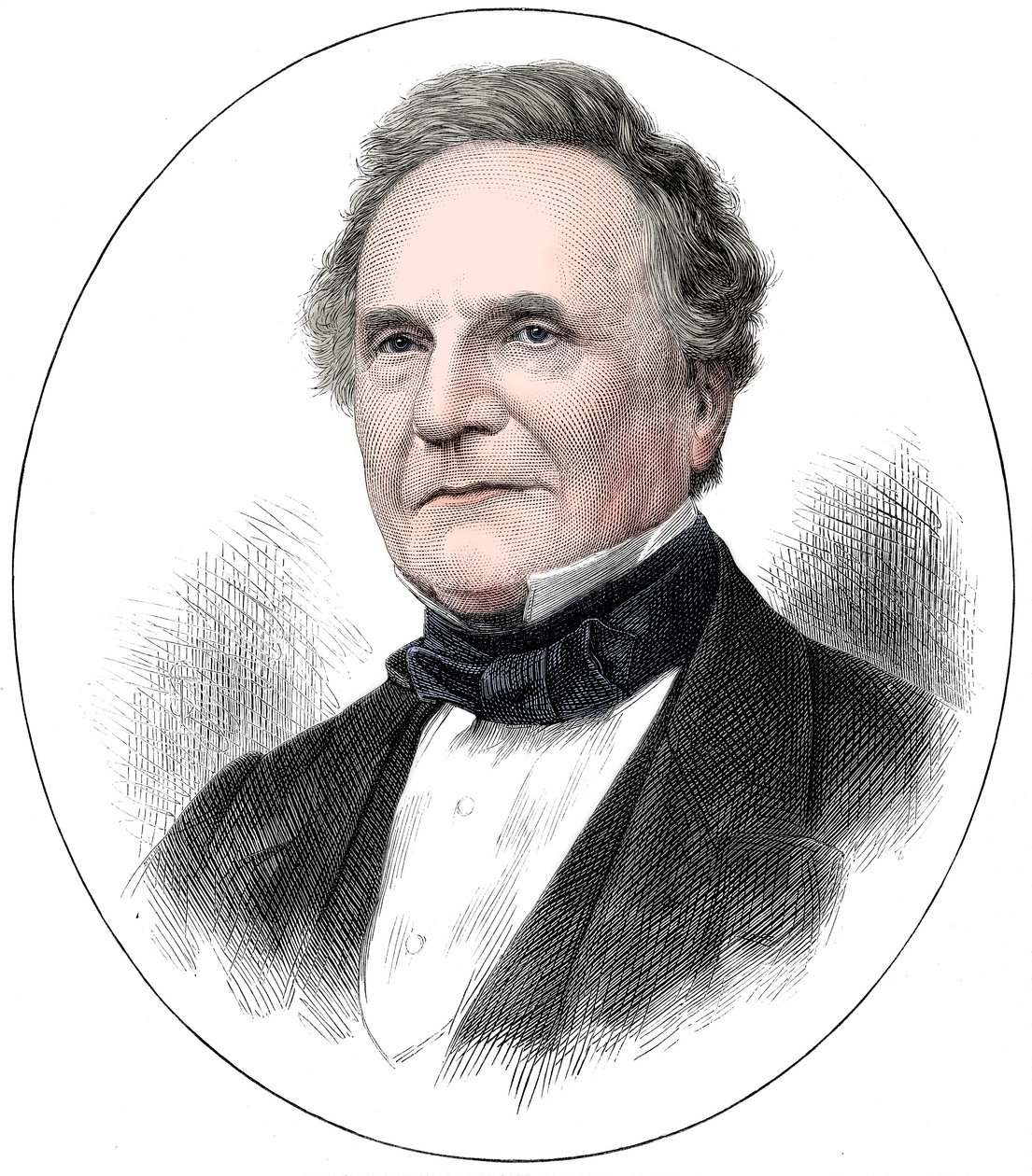 Charles Babbage 1791-1871 engelsk matematiker og pioner innen databehandling, 1871 av Unbekannt