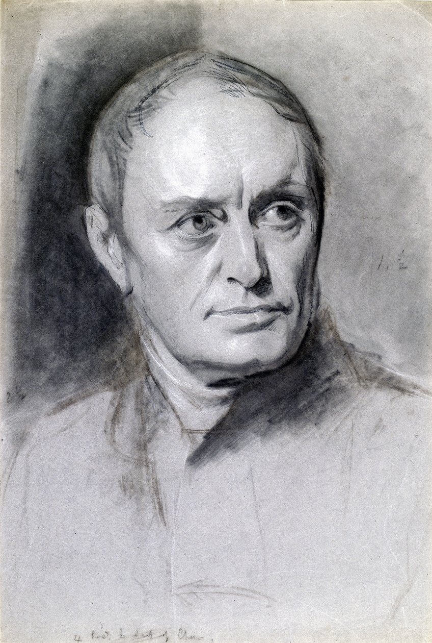 Charles Babbage , matematiker og datapioner, ca 1840 av Unbekannt