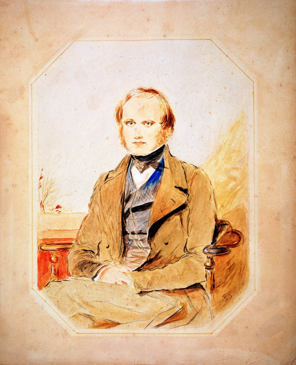 Charles Darwin , engelsk naturforsker av Unbekannt