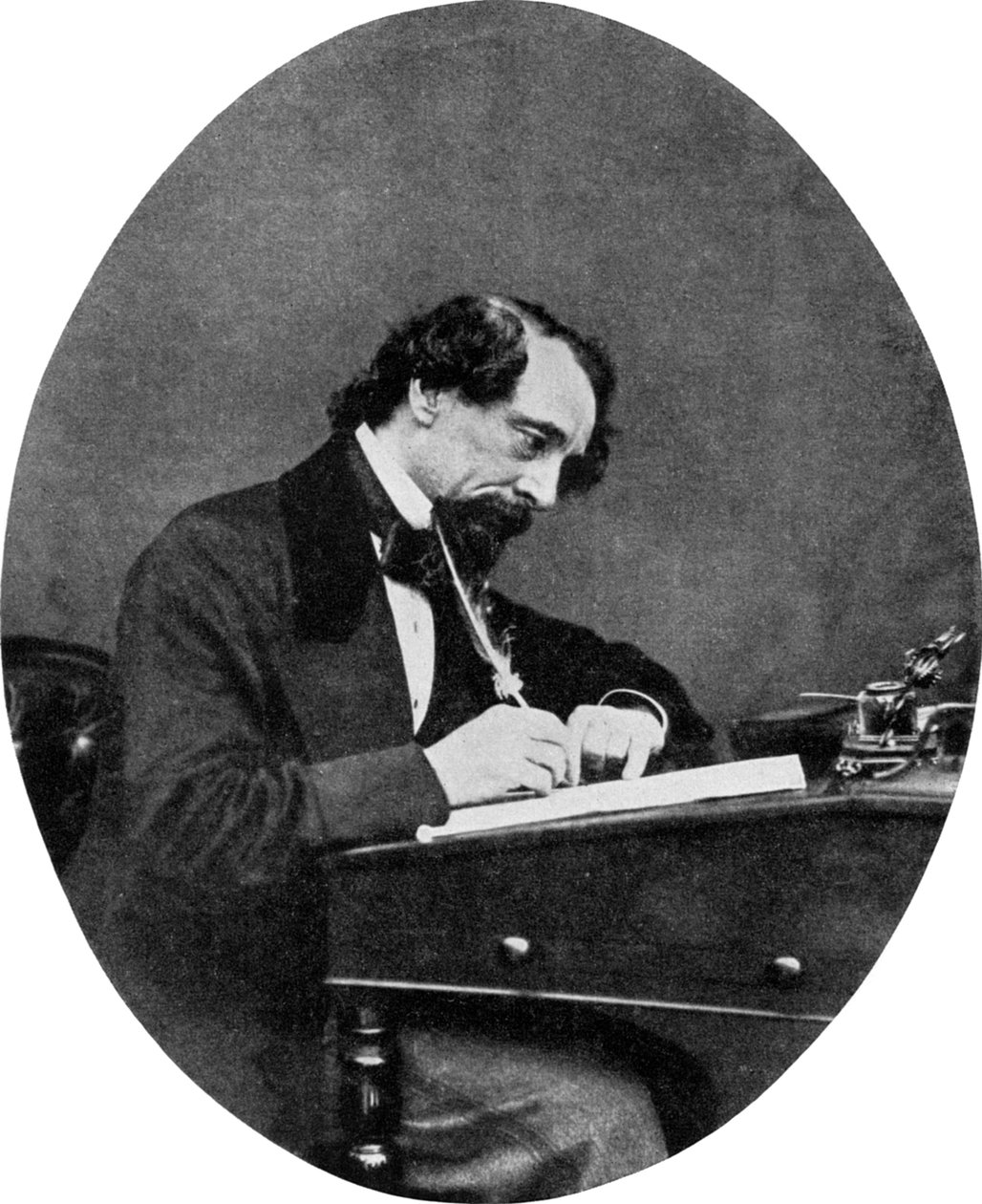 Charles Dickens , britisk forfatter, 1800-tallet 1956 av Unbekannt
