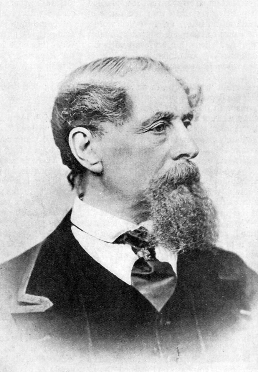 Charles Dickens, engelsk forfatter, c1850-1870 av Unbekannt