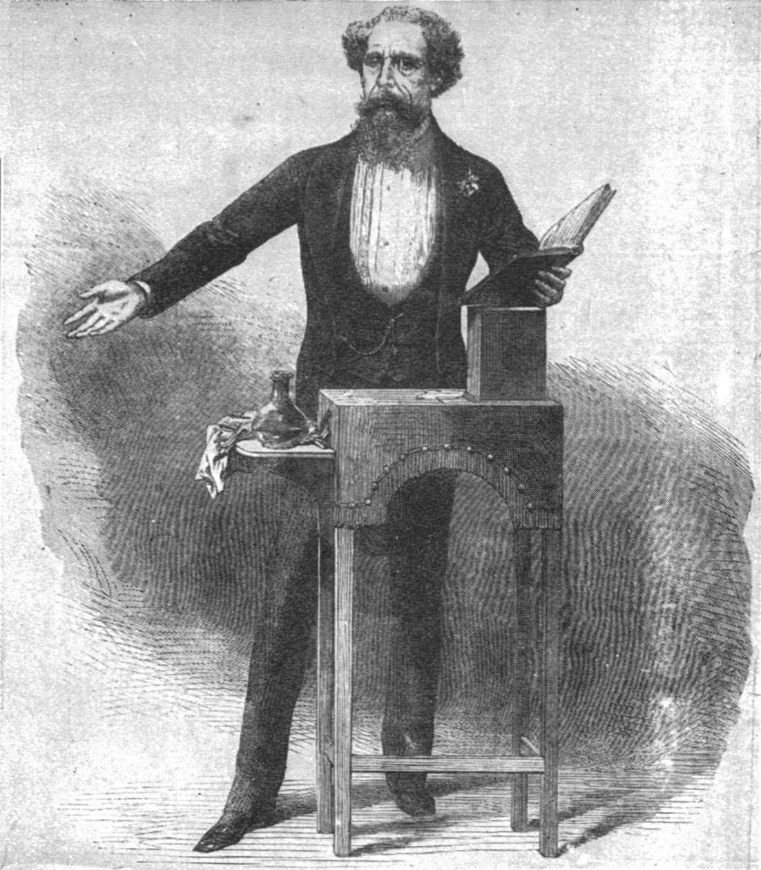 Charles Dickens siste lesning i St. James