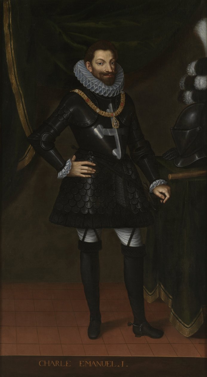 Charles Emmanuel I 1562-1630, hertug av Savoy av Unbekannt