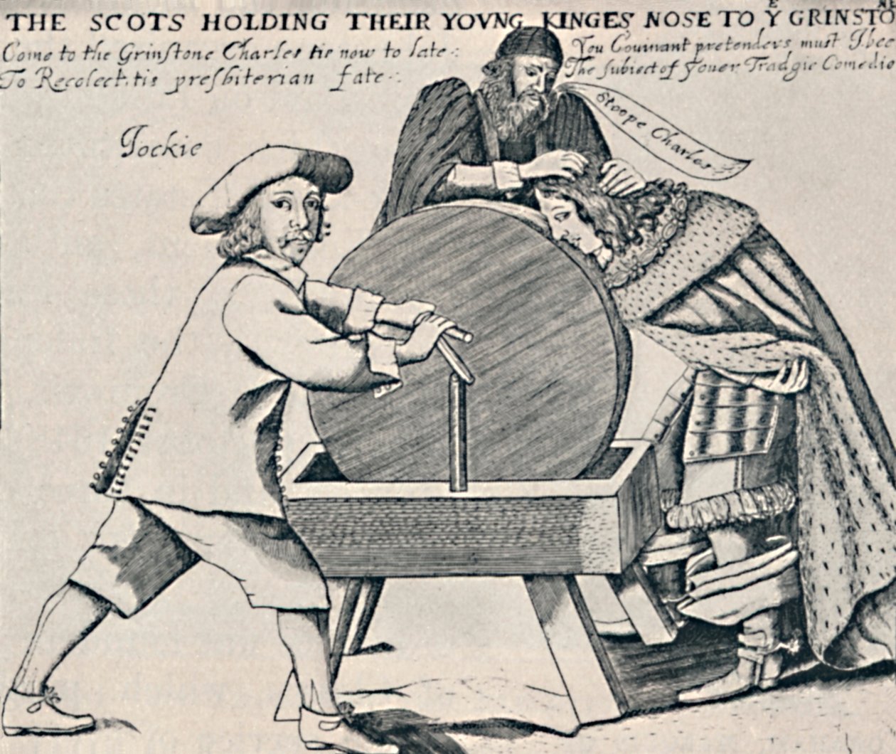 Charles II and the Kirk, 1651, 1903 av Unbekannt