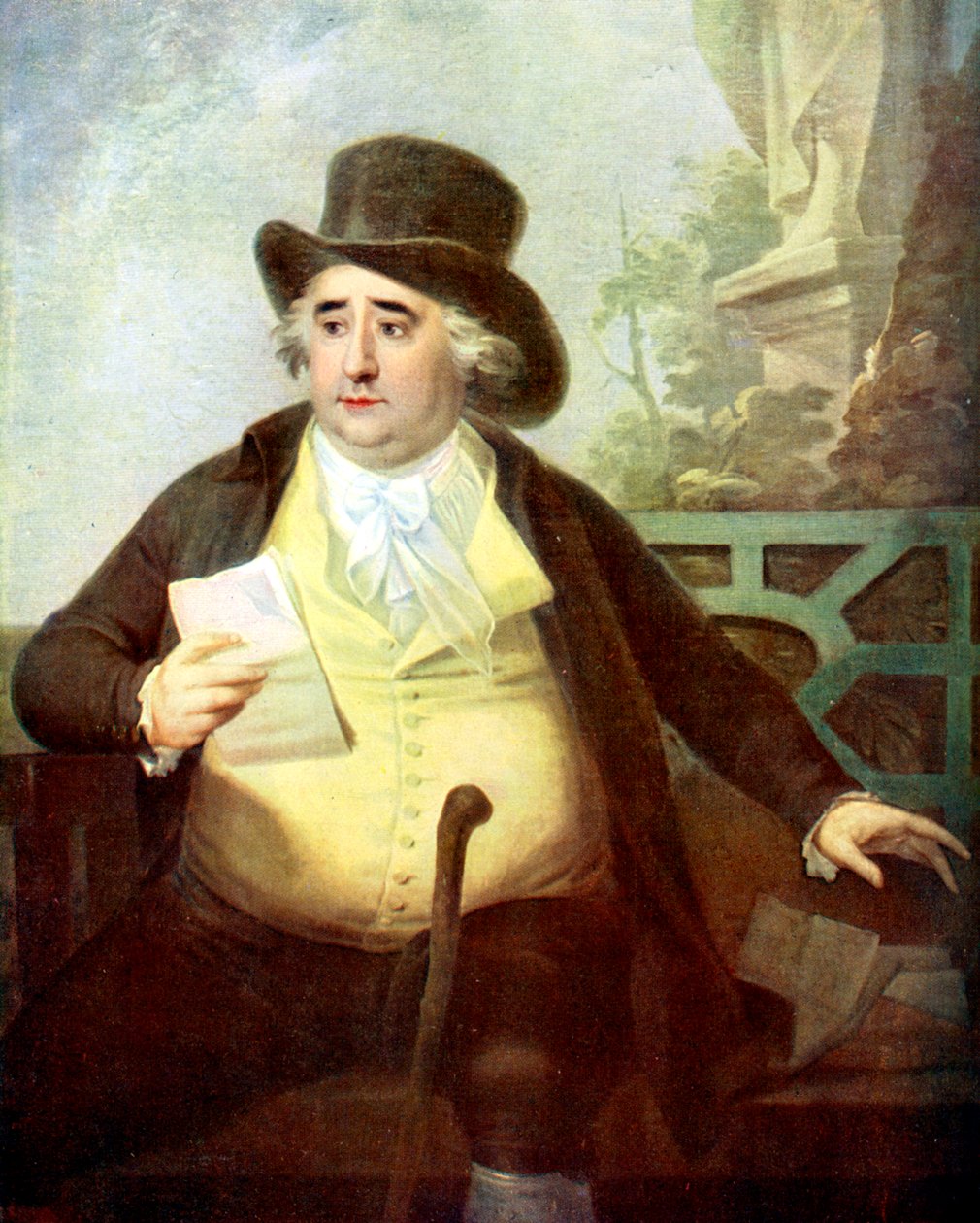 Charles James Fox , britisk whig-politiker fra 1700- og 1800-tallet, ca 1905 av Unbekannt