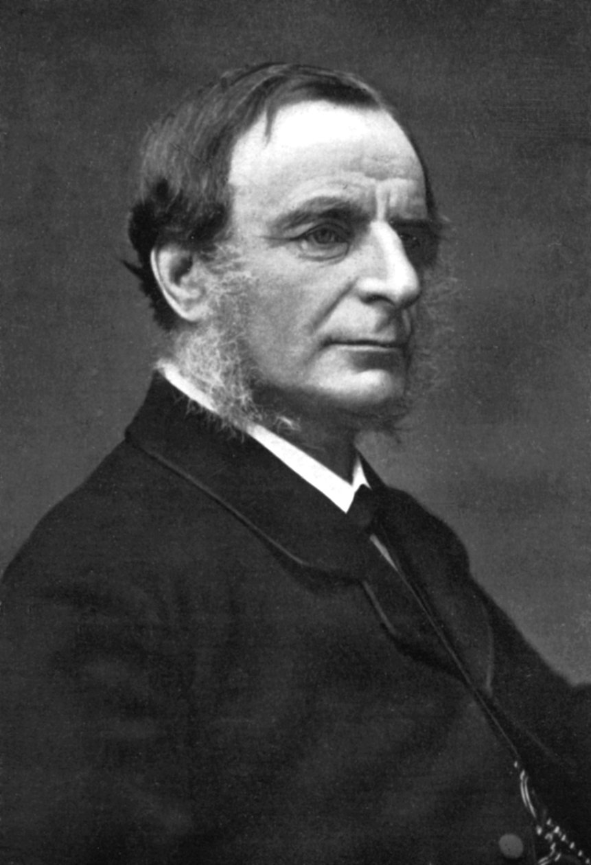 Charles Kingsley 1819-1875, engelsk forfatter, tidlig på 1900-tallet av Unbekannt