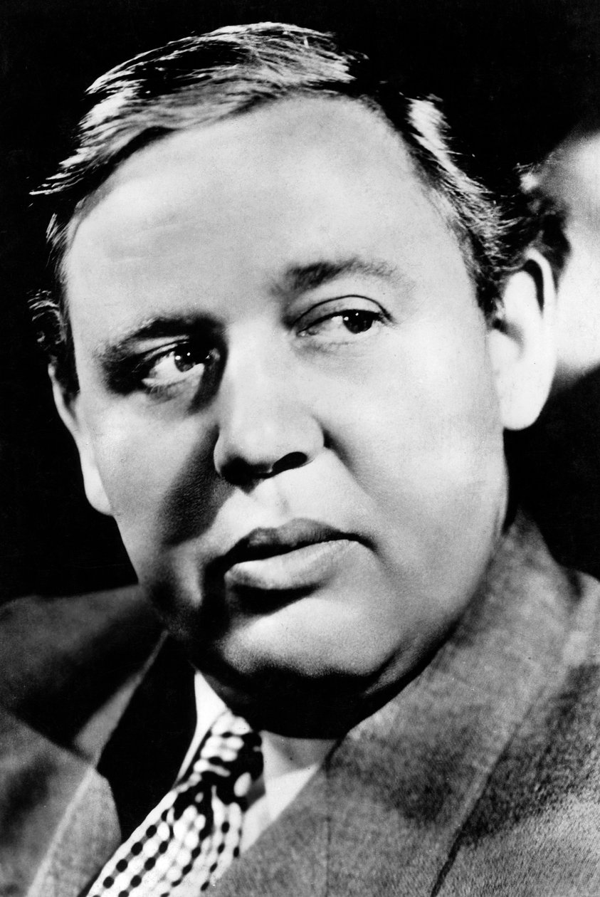 Charles Laughton 1899-1962, engelsk skuespiller og regissør, 1930-c1940-tallet av Unbekannt