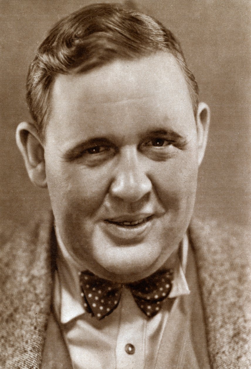 Charles Laughton , engelsk scene- og filmskuespiller, 1933 av Unbekannt