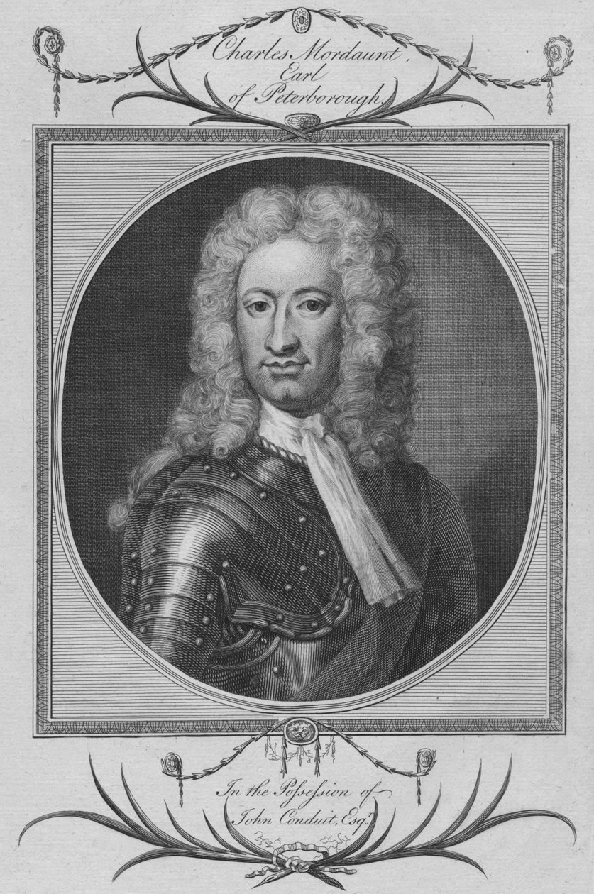 Charles Mordaunt, jarl av Peterborough, 1784. av Unbekannt