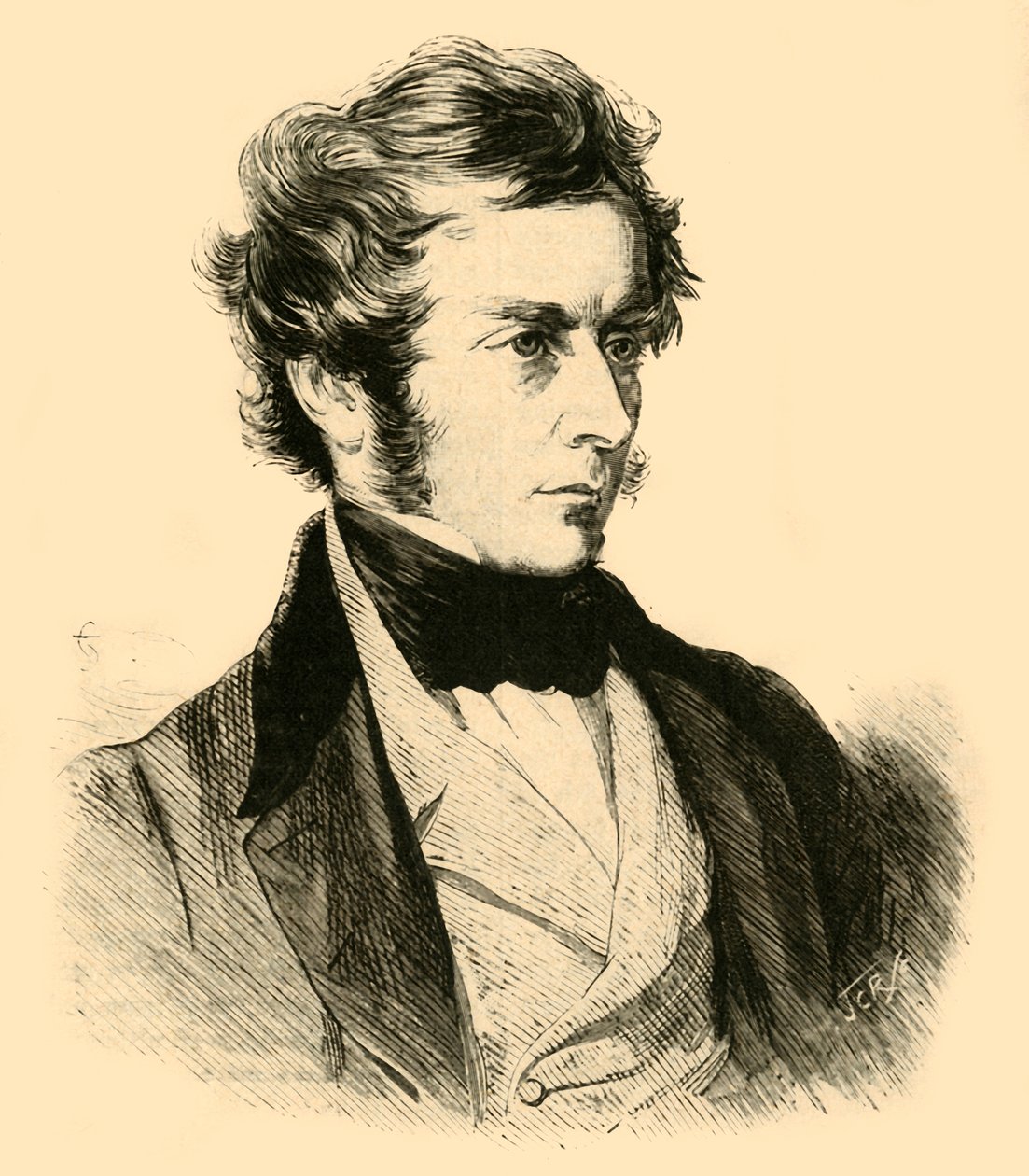 Charles Pelham Villiers , britisk politiker og president for Poor Law Board, c1844 c1890. av Unbekannt