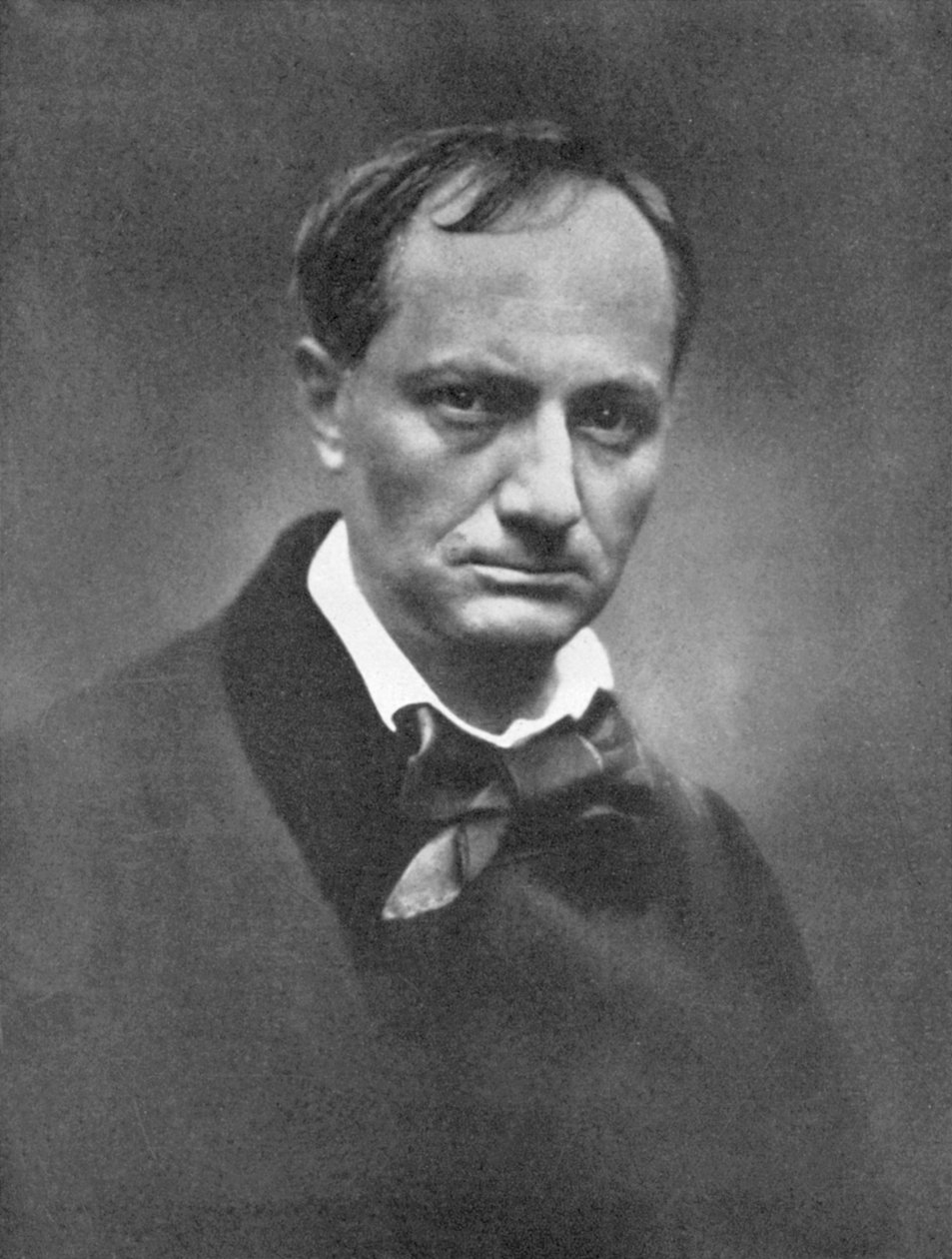 Charles Pierre Baudelaire 1821-1867, fransk symbolistisk poet og kunstkritiker, 1864-1865 av Unbekannt