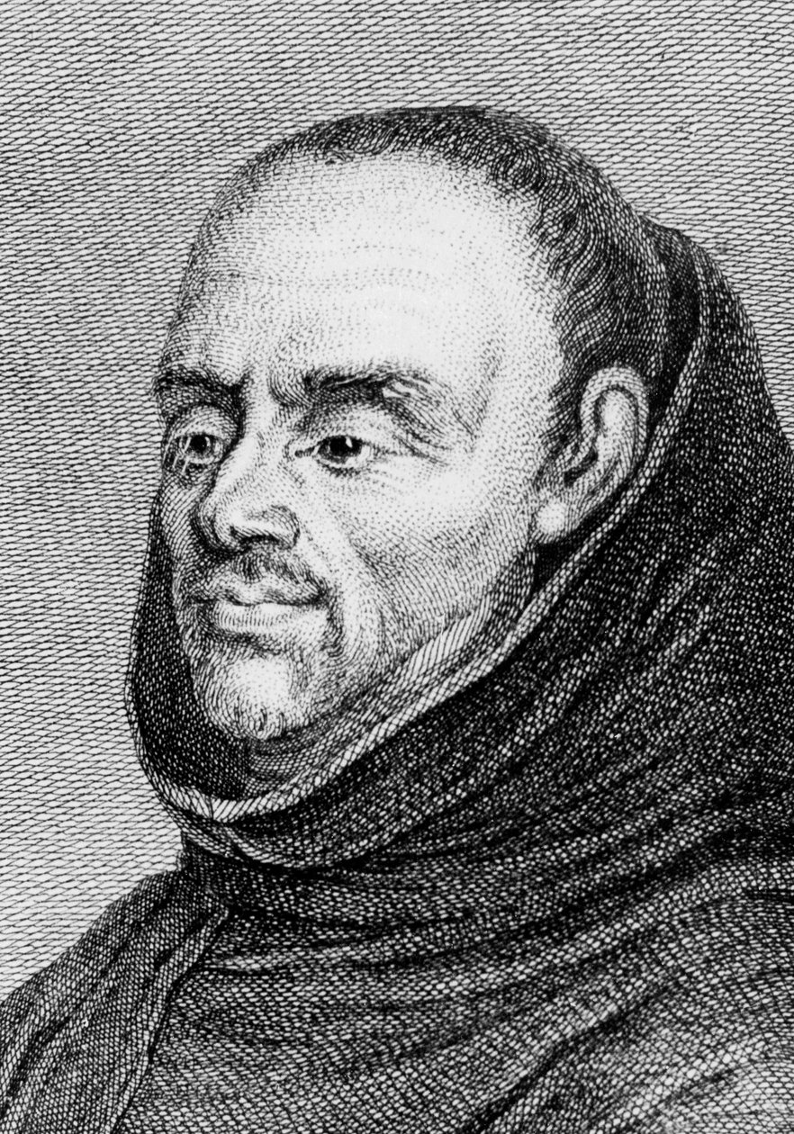 Charles Plumier , fransk munk, botaniker og botanisk oppdagelsesreisende, 1762 av Unbekannt