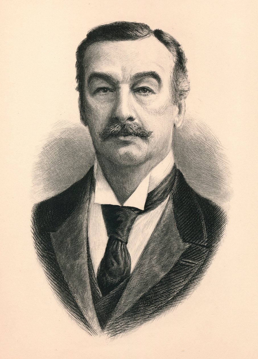 Charles Thomson Ritchie, 1. baron Ritchie av Dundee 1838-1906 britisk forretningsmann og Conserva av Unbekannt