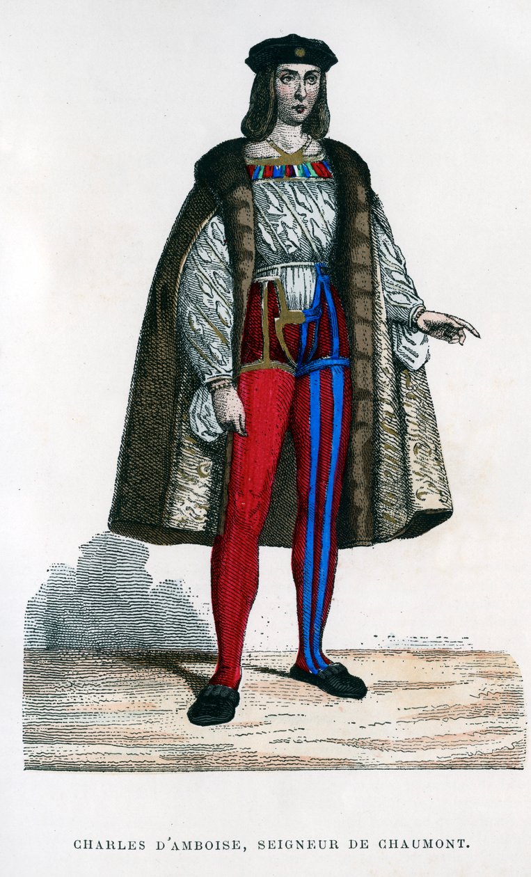 Charles dAmboise, Lord of Chaumont, 1882-1884 av Unbekannt