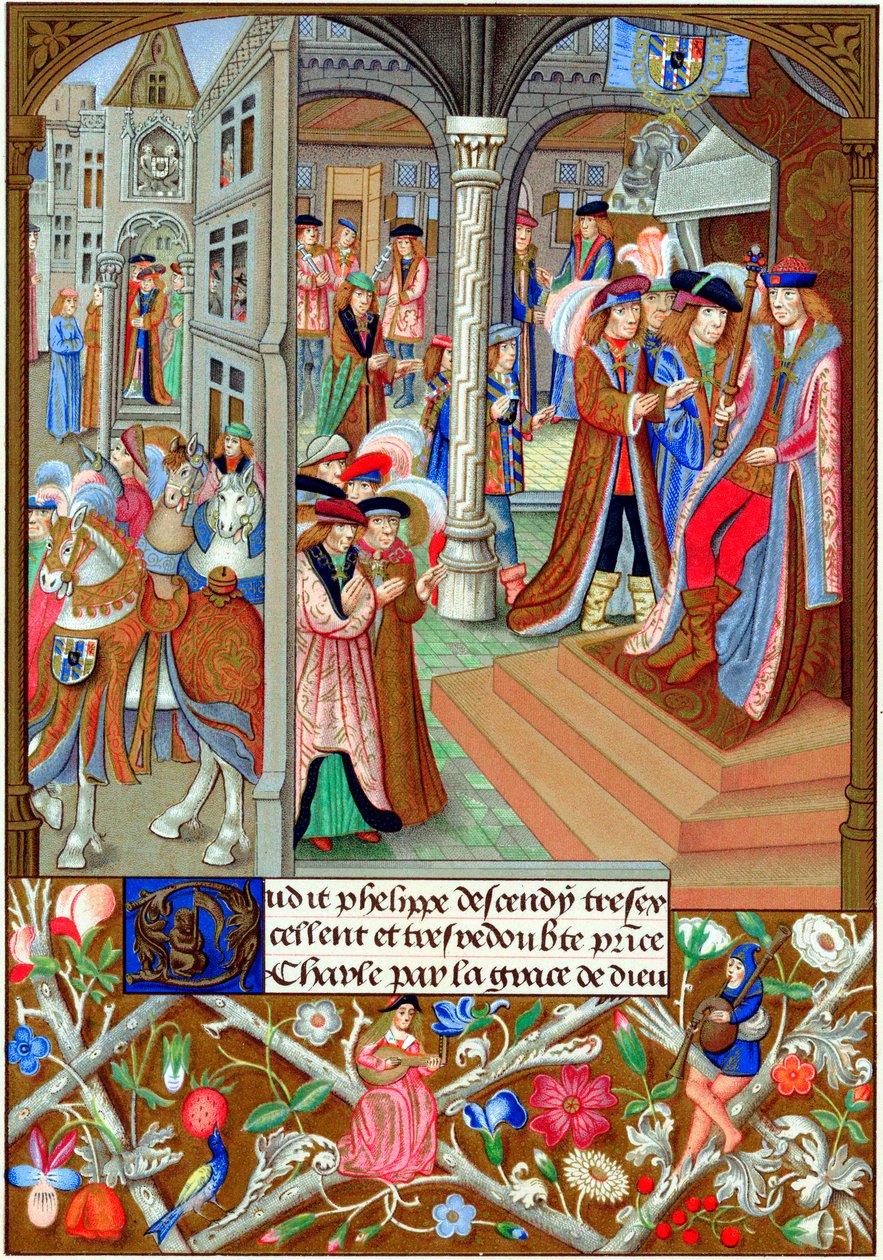 Karl den dristige, hertug av Burgund, 1400-tallet av Unbekannt