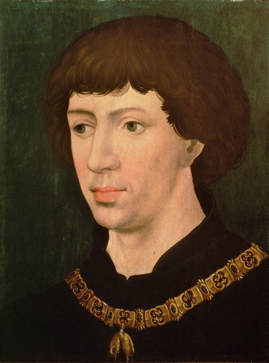 Karl den dristige, ca 1460 av Unbekannt