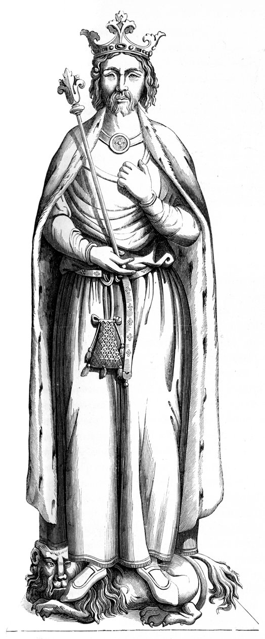 Karl den enkle 879-929, 1500-tallet 1849 av Unbekannt