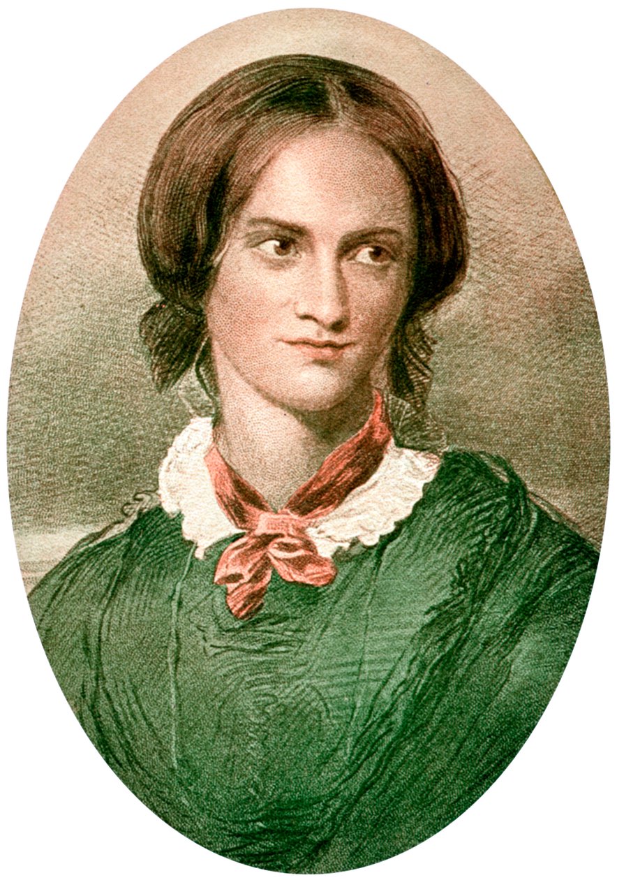 Charlotte Bronte 1816–1855, engelsk forfatter, 1908–1909 av Unbekannt