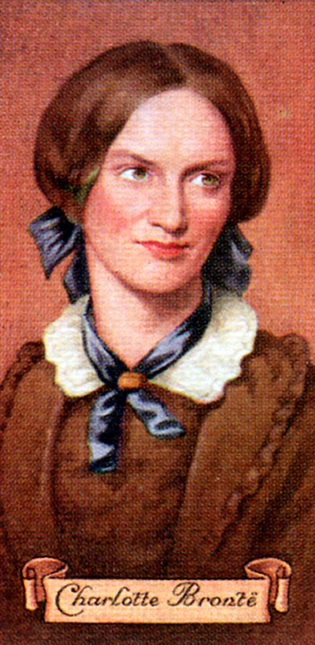 Charlotte Bronte, hentet fra en serie sigarettkort, 1935 av Unbekannt