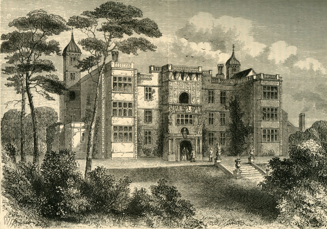 Charlton House i 1845, c1878. av Unbekannt