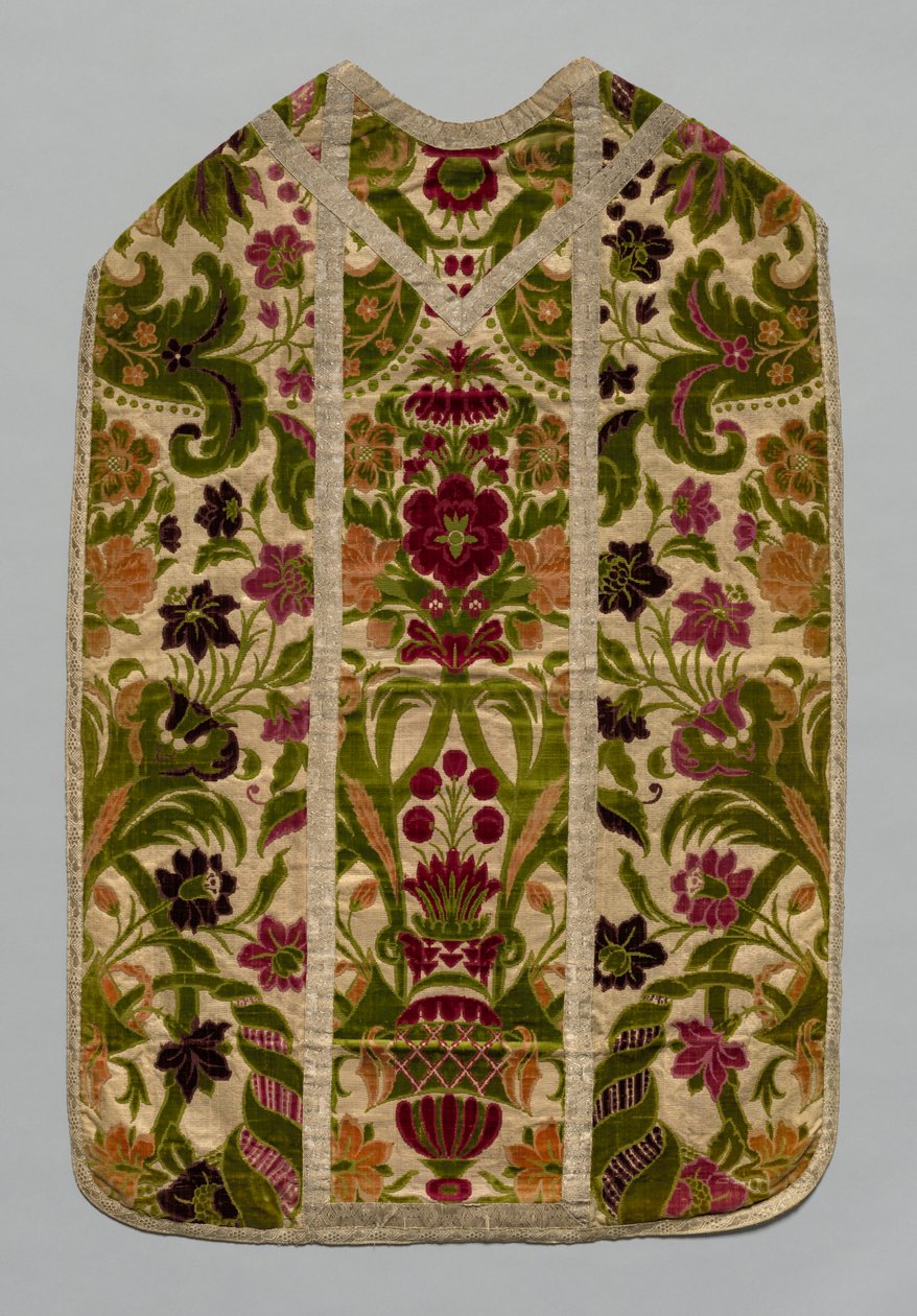 Chasuble, Stole, BurseCorporal Case, and Maniple, c 1600-1700. av Unbekannt