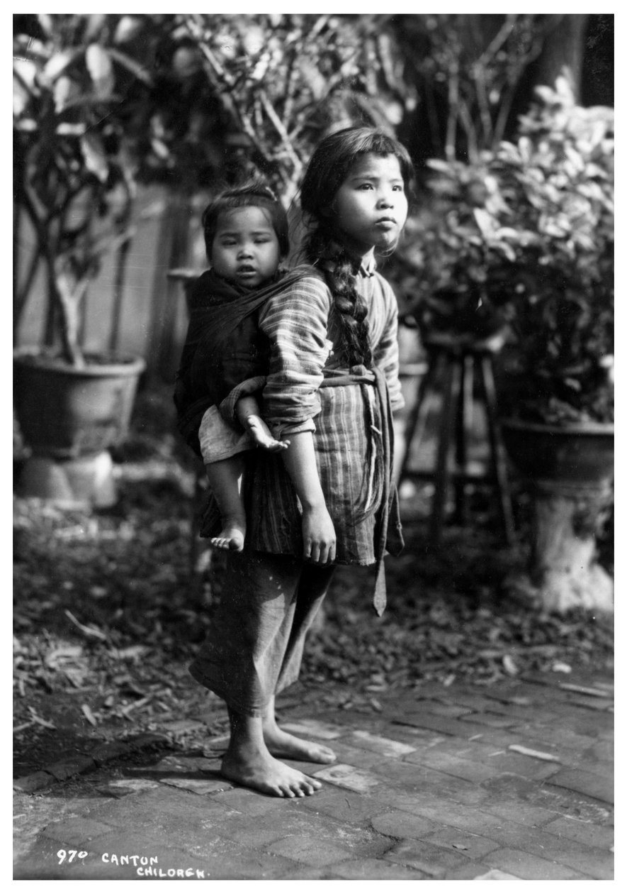 Barn, Kanton, Kina, tidlig på 1900-tallet av Unbekannt