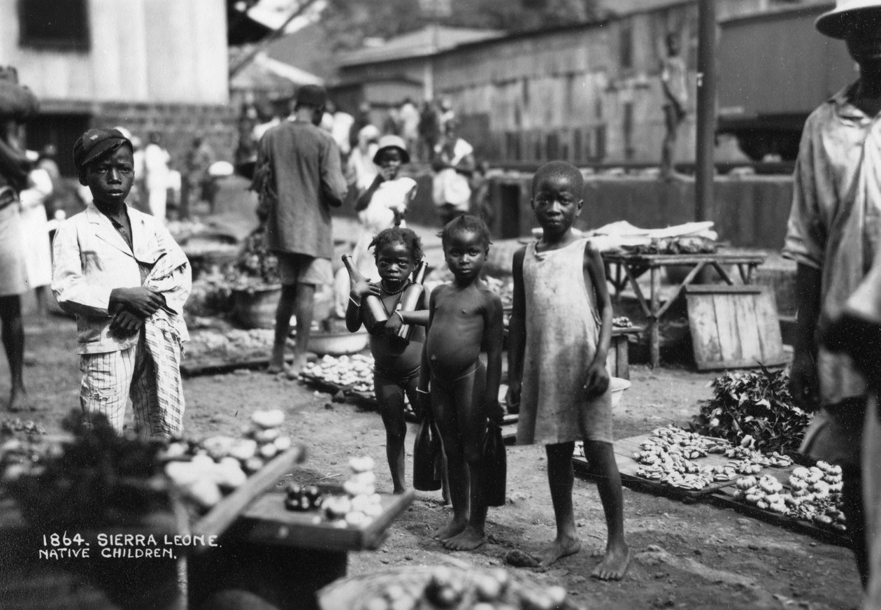 Barn, Sierra Leone, 1900-tallet av Unbekannt