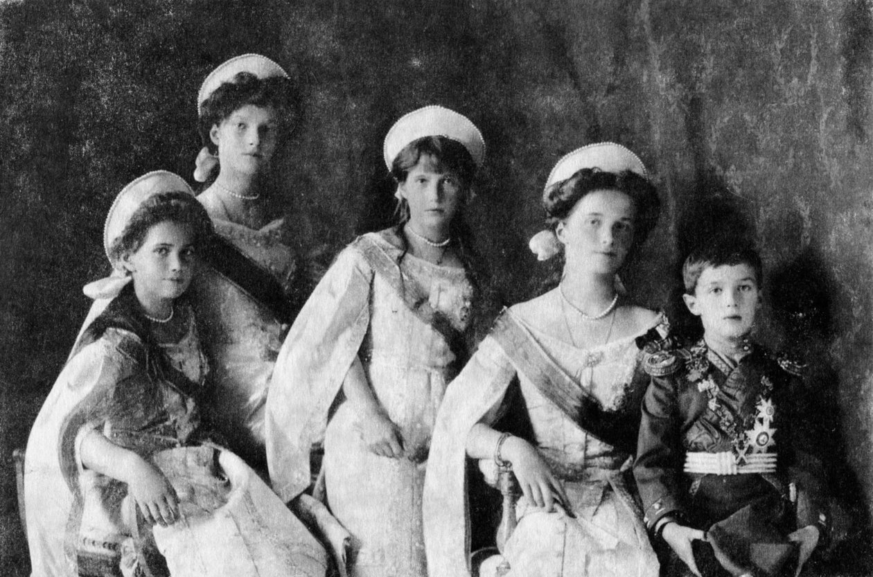 Barn av tsar Nicholas II av Russland, c1910. av Unbekannt