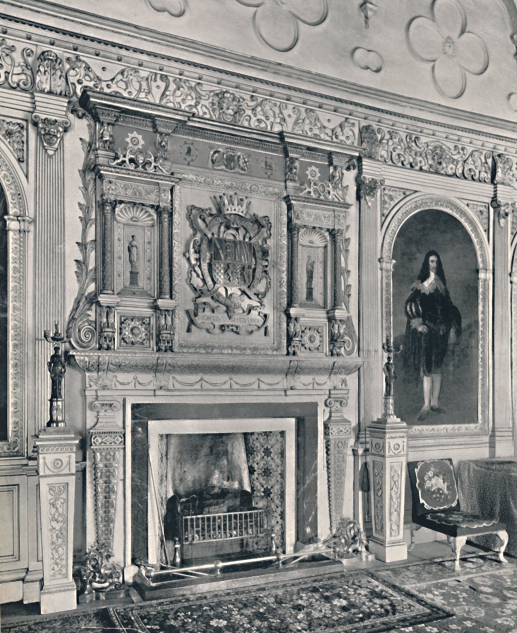 Skorsteinsstykke ved Audley End, 1927 av Unbekannt