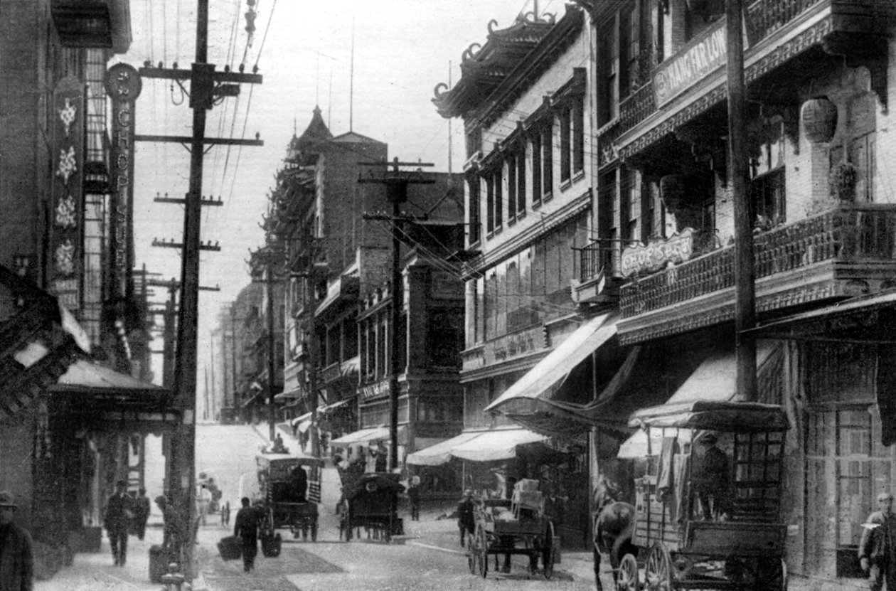 Chinatown, San Francisco, USA, 1926 av Unbekannt